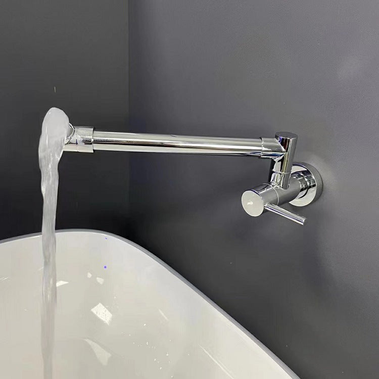 Modern Faucet 1-Handle Touchless Single Level Low Profile Pot Filler Kitchen Faucet Clearhalo 'Home Improvement' 'home_improvement' 'home_improvement_kitchen_faucets' 'Kitchen Faucets' 'Kitchen Remodel & Kitchen Fixtures' 'Kitchen Sinks & Faucet Components' 'kitchen_faucets' 6881203