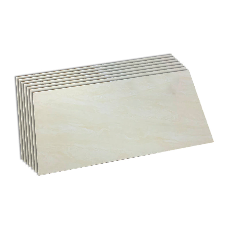 Marble Appearance Singular Tile Mirrored Rectangular Wall Tile Beige 35 Pieces Clearhalo 'Floor Tiles & Wall Tiles' 'floor_tiles_wall_tiles' 'Flooring 'Home Improvement' 'home_improvement' 'home_improvement_floor_tiles_wall_tiles' Walls and Ceiling' 6887529