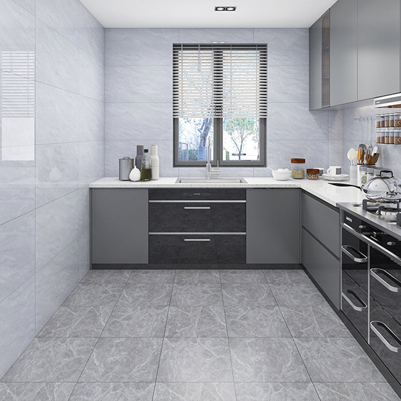 Marble Appearance Singular Tile Straight Edge Rectangular Floor Tile Clearhalo 'Floor Tiles & Wall Tiles' 'floor_tiles_wall_tiles' 'Flooring 'Home Improvement' 'home_improvement' 'home_improvement_floor_tiles_wall_tiles' Walls and Ceiling' 6887539