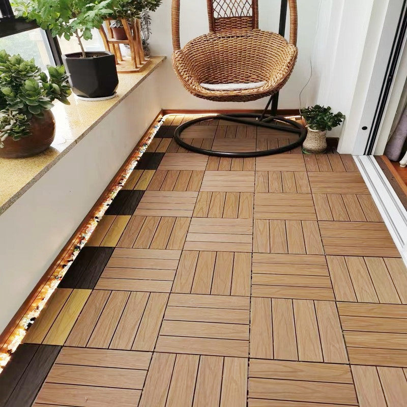 Traditional Engineered Flooring Tiles Solid Color Hardwood Flooring Clearhalo 'Flooring 'Hardwood Flooring' 'hardwood_flooring' 'Home Improvement' 'home_improvement' 'home_improvement_hardwood_flooring' Walls and Ceiling' 6887986