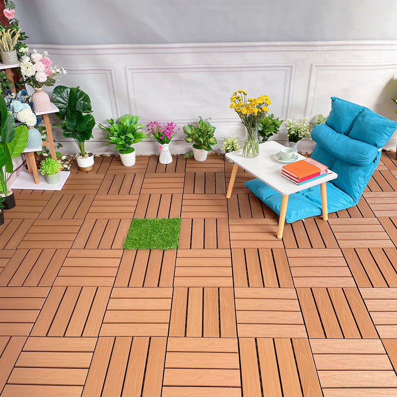 Traditional Engineered Flooring Tiles Solid Color Hardwood Flooring Khaki Clearhalo 'Flooring 'Hardwood Flooring' 'hardwood_flooring' 'Home Improvement' 'home_improvement' 'home_improvement_hardwood_flooring' Walls and Ceiling' 6887998