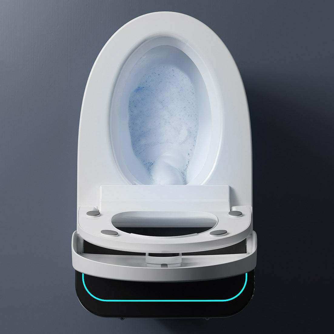 Modern Toilet Bowl All-In-One ABS Floor Mounted Siphon Jet Urine Toilet Clearhalo 'Bathroom Remodel & Bathroom Fixtures' 'Home Improvement' 'home_improvement' 'home_improvement_toilets' 'Toilets & Bidets' 'Toilets' 6888284