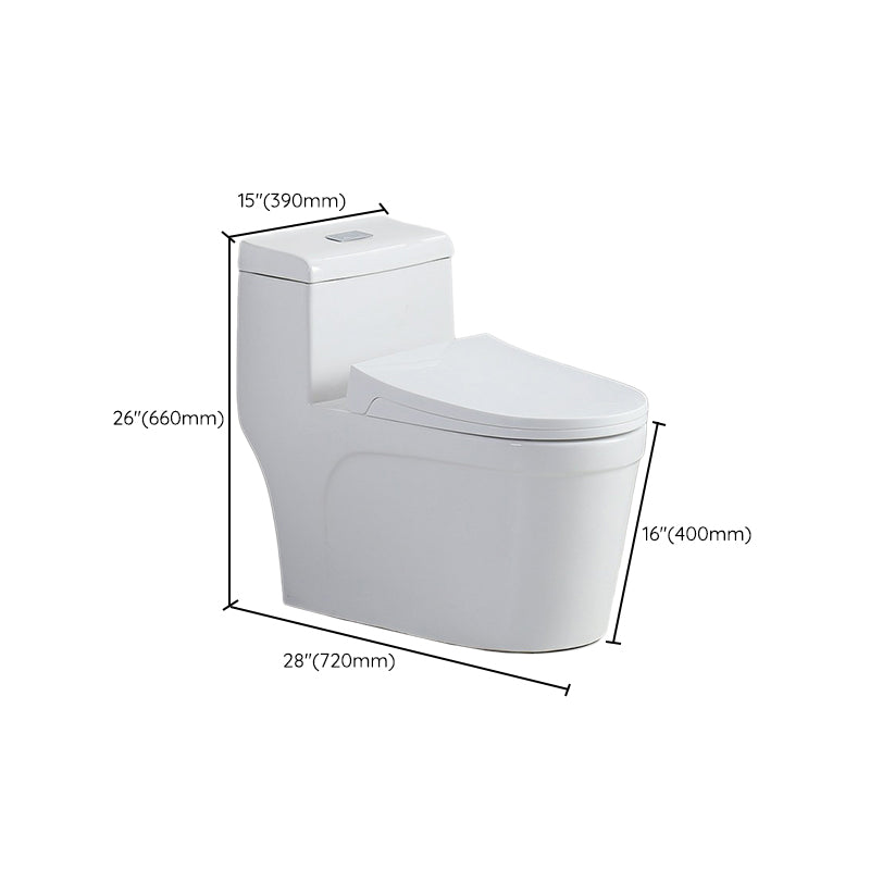 Traditional 1 Piece Flush Toilet Floor Mounted Urine Toilet for Bathroom Clearhalo 'Bathroom Remodel & Bathroom Fixtures' 'Home Improvement' 'home_improvement' 'home_improvement_toilets' 'Toilets & Bidets' 'Toilets' 6888360