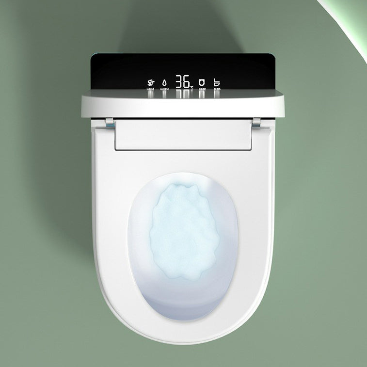 Modern Flush Toilet One Piece Toilet Floor Mounted ABS Siphon Jet Urine Toilet Clearhalo 'Bathroom Remodel & Bathroom Fixtures' 'Home Improvement' 'home_improvement' 'home_improvement_toilets' 'Toilets & Bidets' 'Toilets' 6888516