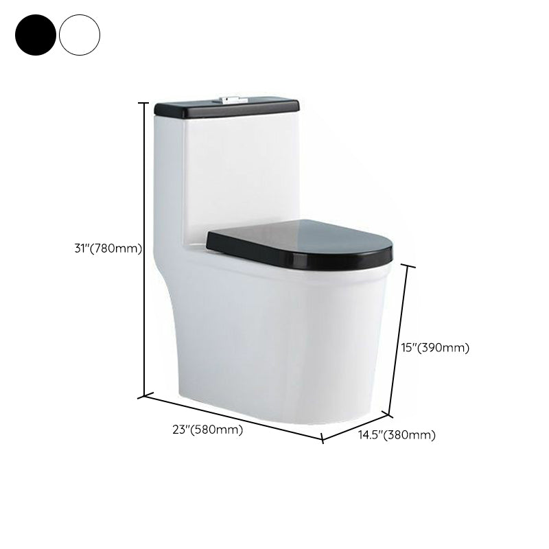 Modern 1 Piece Toilet Bowl Floor Mounted Urine Toilet for Bathroom Clearhalo 'Bathroom Remodel & Bathroom Fixtures' 'Home Improvement' 'home_improvement' 'home_improvement_toilets' 'Toilets & Bidets' 'Toilets' 6888860