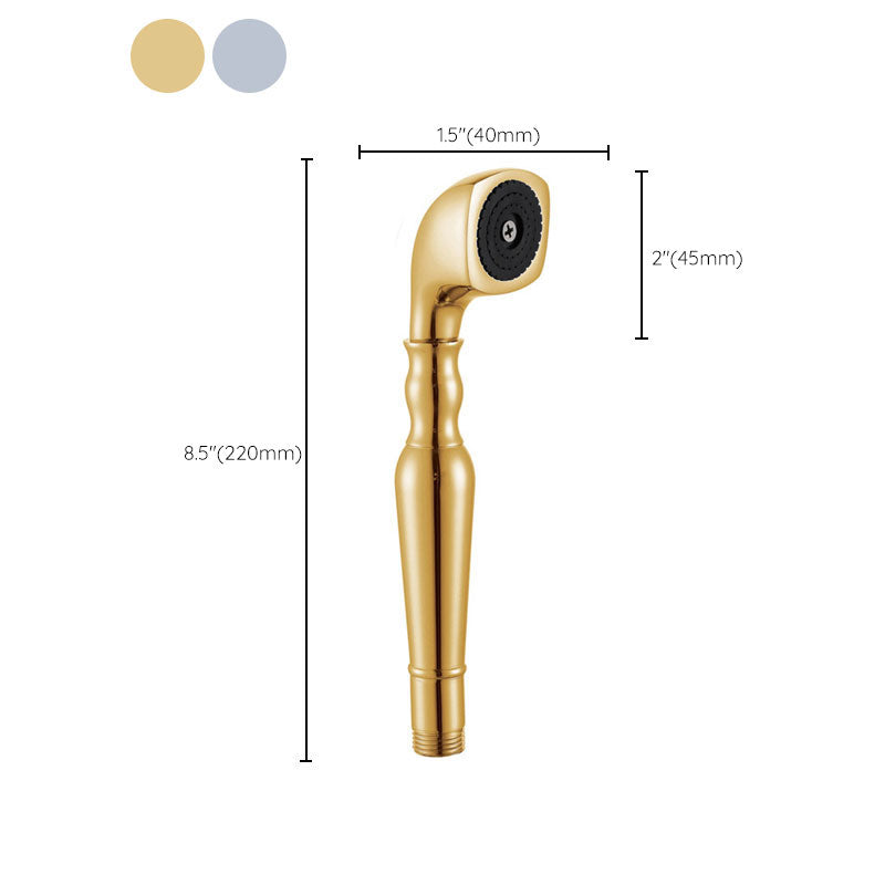 All-Copper Single-Function Handheld Shower Head European-Style Antique Rain Shower Head Clearhalo 'Bathroom Remodel & Bathroom Fixtures' 'Home Improvement' 'home_improvement' 'home_improvement_shower_heads' 'Shower Heads' 'shower_heads' 'Showers & Bathtubs Plumbing' 'Showers & Bathtubs' 6890231