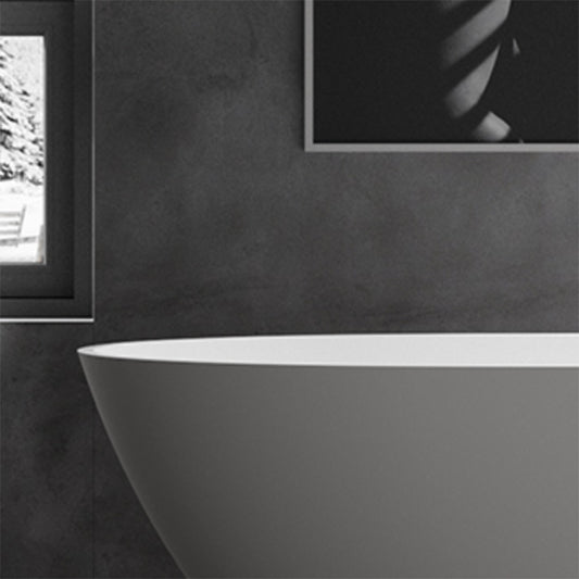 Freestanding Soaking Bathtub Antique Finish Back to Wall Bath Tub Clearhalo 'Bathroom Remodel & Bathroom Fixtures' 'Bathtubs' 'Home Improvement' 'home_improvement' 'home_improvement_bathtubs' 'Showers & Bathtubs' 6908287