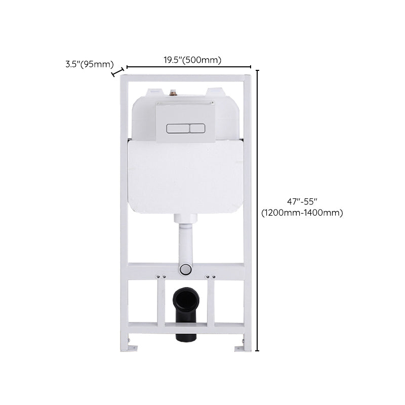 Contemporary Flush Toilet One Piece Wall Mount Porcelain Urine Toilet Clearhalo 'Bathroom Remodel & Bathroom Fixtures' 'Home Improvement' 'home_improvement' 'home_improvement_toilets' 'Toilets & Bidets' 'Toilets' 6908940