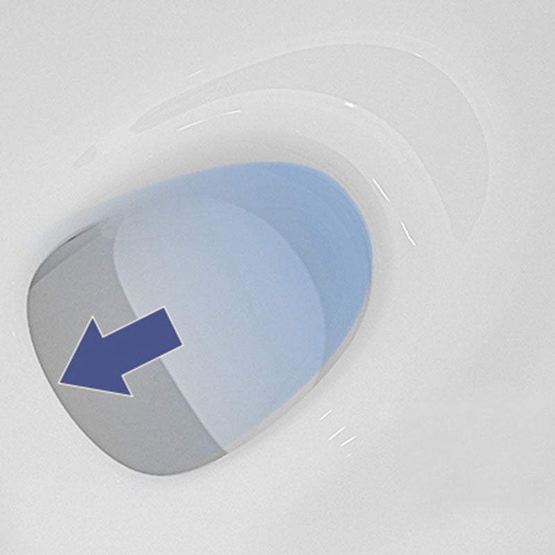 Modern Toilet Bowl Floor Mounted Porcelain Round All-In-One Flush Toilet Clearhalo 'Bathroom Remodel & Bathroom Fixtures' 'Home Improvement' 'home_improvement' 'home_improvement_toilets' 'Toilets & Bidets' 'Toilets' 6909141