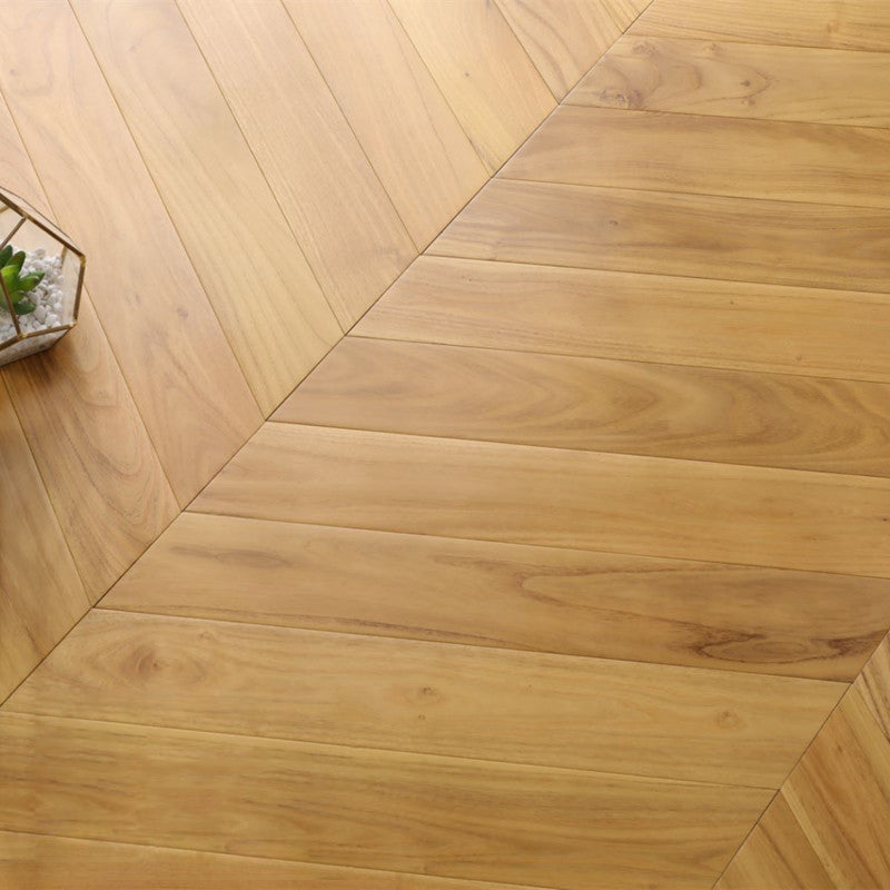 Modern Indoor Tile Flooring Solid Wood Floor Tile with Click Lock Brown Yellow Clearhalo 'Flooring 'Hardwood Flooring' 'hardwood_flooring' 'Home Improvement' 'home_improvement' 'home_improvement_hardwood_flooring' Walls and Ceiling' 6915623