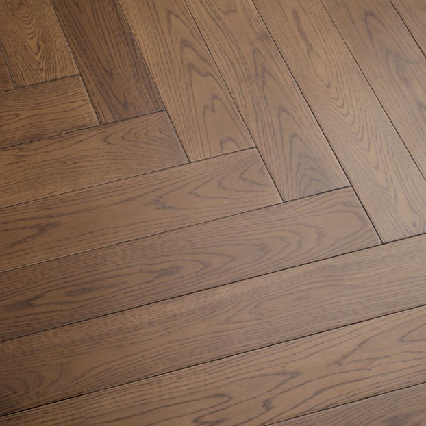 Modern Indoor Tile Flooring Solid Wood Floor Tile with Click Lock Dark Wood Clearhalo 'Flooring 'Hardwood Flooring' 'hardwood_flooring' 'Home Improvement' 'home_improvement' 'home_improvement_hardwood_flooring' Walls and Ceiling' 6915630