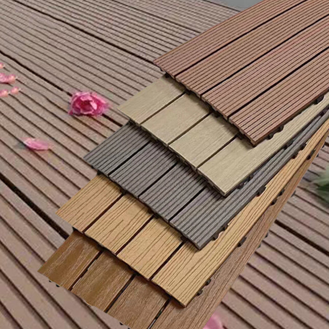 Waterproof Flooring Tiles Interlocking Composite Patio Flooring Tiles Clearhalo 'Home Improvement' 'home_improvement' 'home_improvement_outdoor_deck_tiles_planks' 'Outdoor Deck Tiles & Planks' 'Outdoor Flooring & Tile' 'Outdoor Remodel' 'outdoor_deck_tiles_planks' 6915658