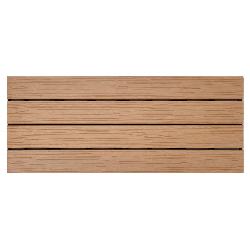 Waterproof Flooring Tiles Interlocking Composite Patio Flooring Tiles Khaki Clearhalo 'Home Improvement' 'home_improvement' 'home_improvement_outdoor_deck_tiles_planks' 'Outdoor Deck Tiles & Planks' 'Outdoor Flooring & Tile' 'Outdoor Remodel' 'outdoor_deck_tiles_planks' 6915660