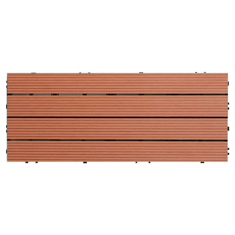 Waterproof Flooring Tiles Interlocking Composite Patio Flooring Tiles Rosewood Clearhalo 'Home Improvement' 'home_improvement' 'home_improvement_outdoor_deck_tiles_planks' 'Outdoor Deck Tiles & Planks' 'Outdoor Flooring & Tile' 'Outdoor Remodel' 'outdoor_deck_tiles_planks' 6915662