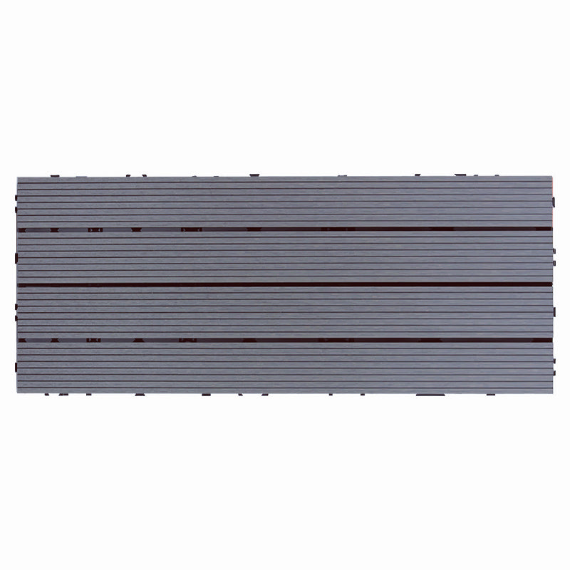 Waterproof Flooring Tiles Interlocking Composite Patio Flooring Tiles Grey Clearhalo 'Home Improvement' 'home_improvement' 'home_improvement_outdoor_deck_tiles_planks' 'Outdoor Deck Tiles & Planks' 'Outdoor Flooring & Tile' 'Outdoor Remodel' 'outdoor_deck_tiles_planks' 6915664