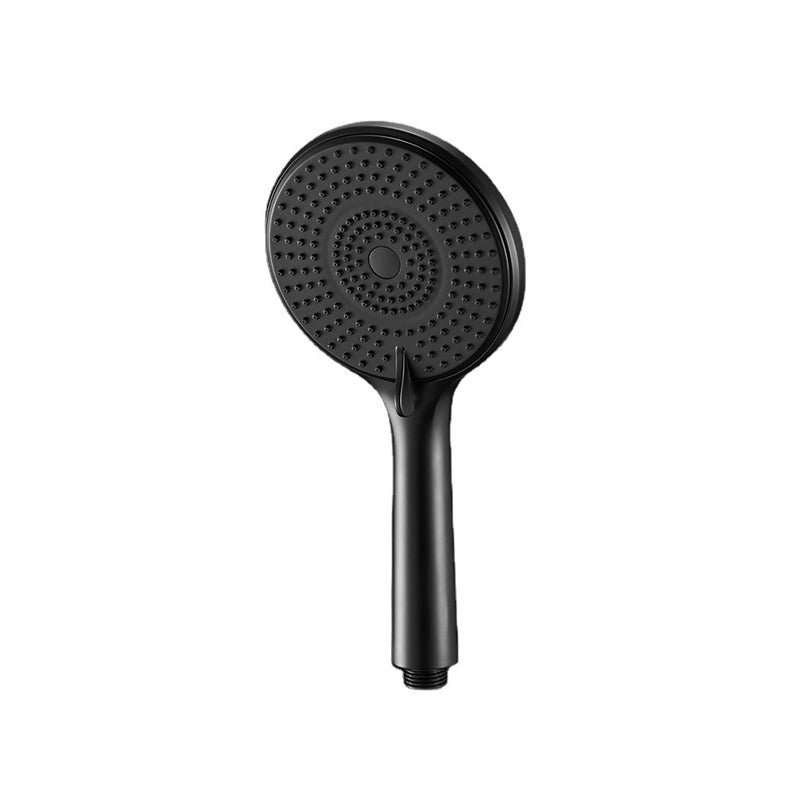 Round Shower Head Plastic Handheld Shower Head with Adjustable Spray Pattern Clearhalo 'Bathroom Remodel & Bathroom Fixtures' 'Home Improvement' 'home_improvement' 'home_improvement_shower_heads' 'Shower Heads' 'shower_heads' 'Showers & Bathtubs Plumbing' 'Showers & Bathtubs' 6915912