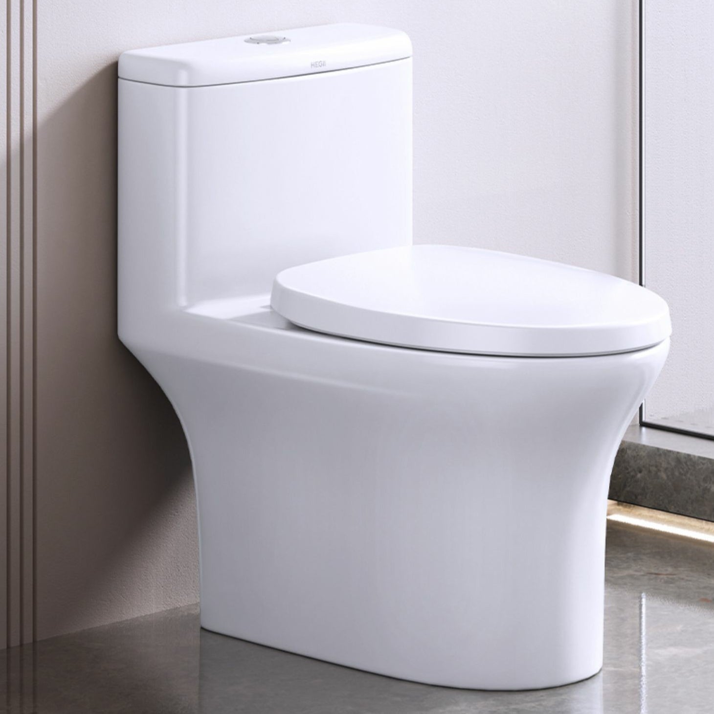China High Quality 1-piece Classic and Versatile Style Jet-siphonic Ceramic  Toilet Manufacturers - ORANS