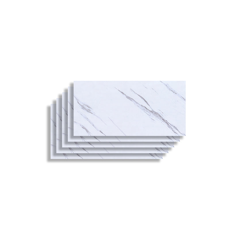 20 Pack PVC Rectangular Peel & Stick Subway Tile Kitchen and Bathroom Backsplash Off-White Clearhalo 'Flooring 'Home Improvement' 'home_improvement' 'home_improvement_peel_stick_blacksplash' 'Peel & Stick Backsplash Tile' 'peel_stick_blacksplash' 'Walls & Ceilings' Walls and Ceiling' 6917870