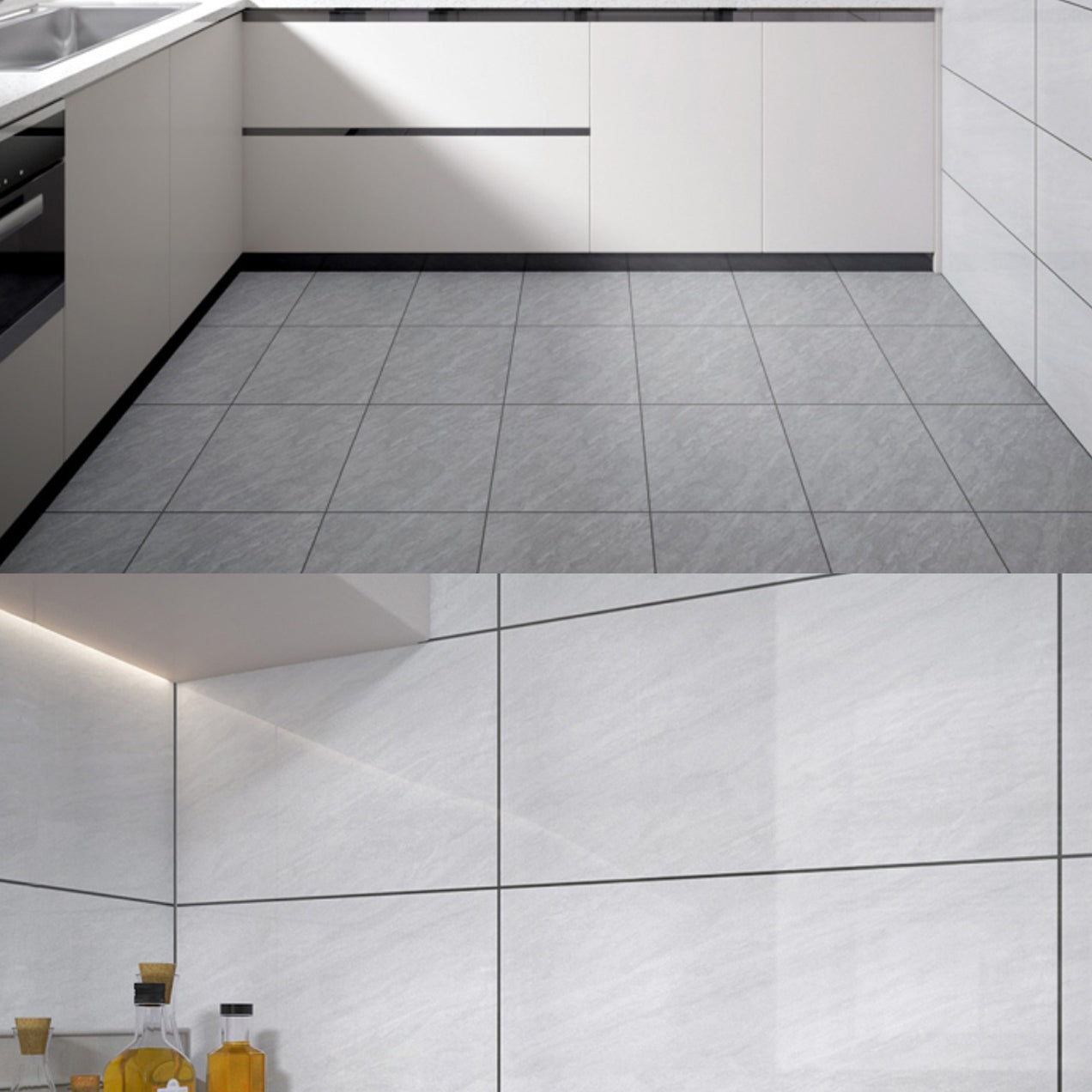 Rectangular Ceramic Polished Straight Edge Singular Tile Marble Look Bathroom Floor Clearhalo 'Floor Tiles & Wall Tiles' 'floor_tiles_wall_tiles' 'Flooring 'Home Improvement' 'home_improvement' 'home_improvement_floor_tiles_wall_tiles' Walls and Ceiling' 6927841