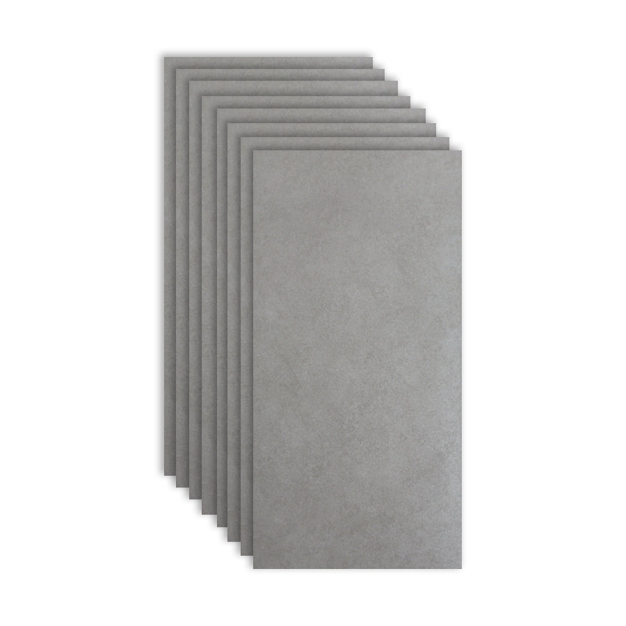 Rectangular Ceramic Matte Straight Edge Singular Tile No Pattern Kitchen Floor Grey Clearhalo 'Floor Tiles & Wall Tiles' 'floor_tiles_wall_tiles' 'Flooring 'Home Improvement' 'home_improvement' 'home_improvement_floor_tiles_wall_tiles' Walls and Ceiling' 6927942