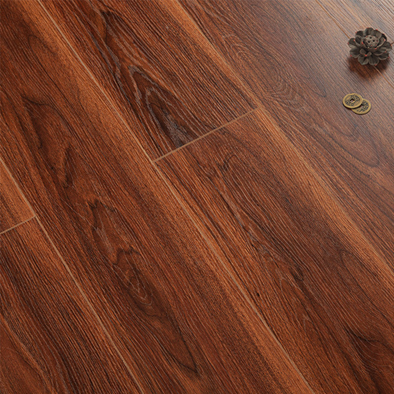 Slip Resistant Laminate Floor Waterproof Solid Color Laminate Plank Flooring Red Brown Clearhalo 'Flooring 'Home Improvement' 'home_improvement' 'home_improvement_laminate_flooring' 'Laminate Flooring' 'laminate_flooring' Walls and Ceiling' 6928023