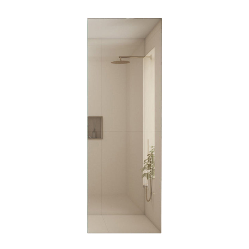 Frameless Glass Partition Bathroom Screen, Minimalist Bathroom Half Partition Glass Panel Clearhalo 'Bathroom Remodel & Bathroom Fixtures' 'Home Improvement' 'home_improvement' 'home_improvement_shower_tub_doors' 'Shower and Tub Doors' 'shower_tub_doors' 'Showers & Bathtubs' 6934749