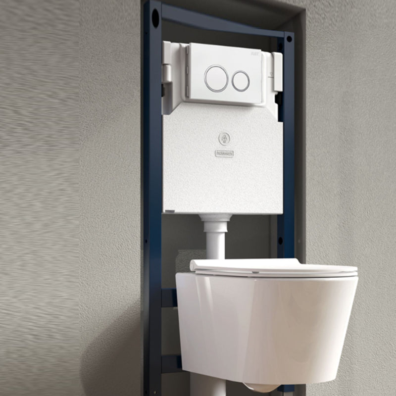 Contemporary One Piece Flush Toilet Wall Mount Urine Toilet for Bathroom Clearhalo 'Bathroom Remodel & Bathroom Fixtures' 'Home Improvement' 'home_improvement' 'home_improvement_toilets' 'Toilets & Bidets' 'Toilets' 6941508