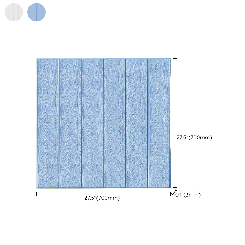 Solid Color 3D Embossed Wall Panel Waterproof Foam Indoor Wall Tile Clearhalo 'Flooring 'Home Improvement' 'home_improvement' 'home_improvement_wall_paneling' 'Wall Paneling' 'wall_paneling' 'Walls & Ceilings' Walls and Ceiling' 6942425