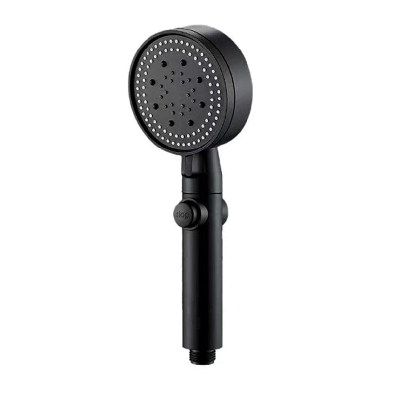 Contemporary Shower Head Handheld Shower Head Wall-Mount Round Plastic Shower Head Combo Clearhalo 'Bathroom Remodel & Bathroom Fixtures' 'Home Improvement' 'home_improvement' 'home_improvement_shower_heads' 'Shower Heads' 'shower_heads' 'Showers & Bathtubs Plumbing' 'Showers & Bathtubs' 6942745