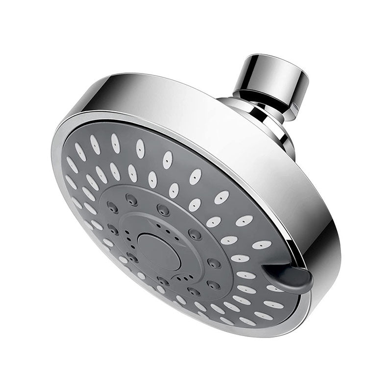 Bathroom Shower Head Wall Mounted Rain Jet Stainless Adjustable Model Shower Head Silver Clearhalo 'Bathroom Remodel & Bathroom Fixtures' 'Home Improvement' 'home_improvement' 'home_improvement_shower_heads' 'Shower Heads' 'shower_heads' 'Showers & Bathtubs Plumbing' 'Showers & Bathtubs' 6942869