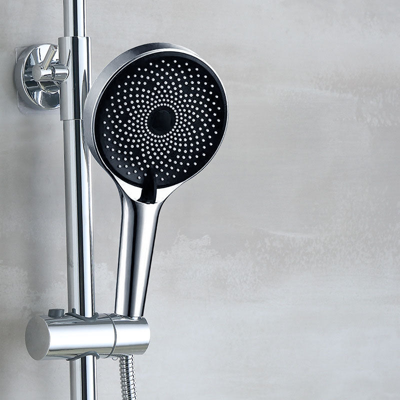 3 Sprays Shower Head Wall-Mount Adjustable Spray Pattern Handheld Shower Head Clearhalo 'Bathroom Remodel & Bathroom Fixtures' 'Home Improvement' 'home_improvement' 'home_improvement_shower_heads' 'Shower Heads' 'shower_heads' 'Showers & Bathtubs Plumbing' 'Showers & Bathtubs' 6942876