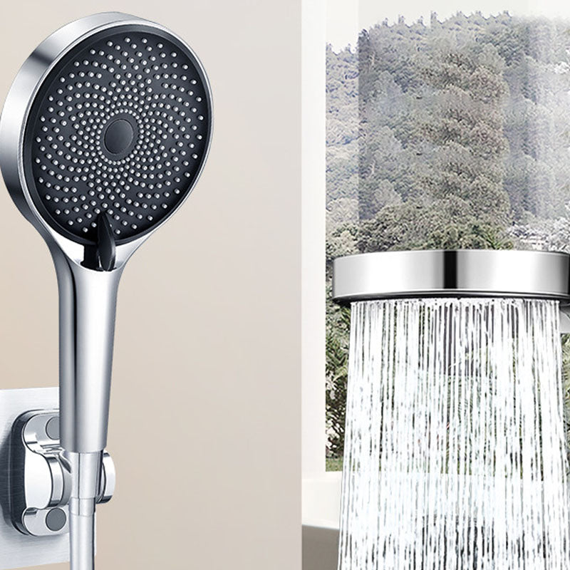 3 Sprays Shower Head Wall-Mount Adjustable Spray Pattern Handheld Shower Head Clearhalo 'Bathroom Remodel & Bathroom Fixtures' 'Home Improvement' 'home_improvement' 'home_improvement_shower_heads' 'Shower Heads' 'shower_heads' 'Showers & Bathtubs Plumbing' 'Showers & Bathtubs' 6942881