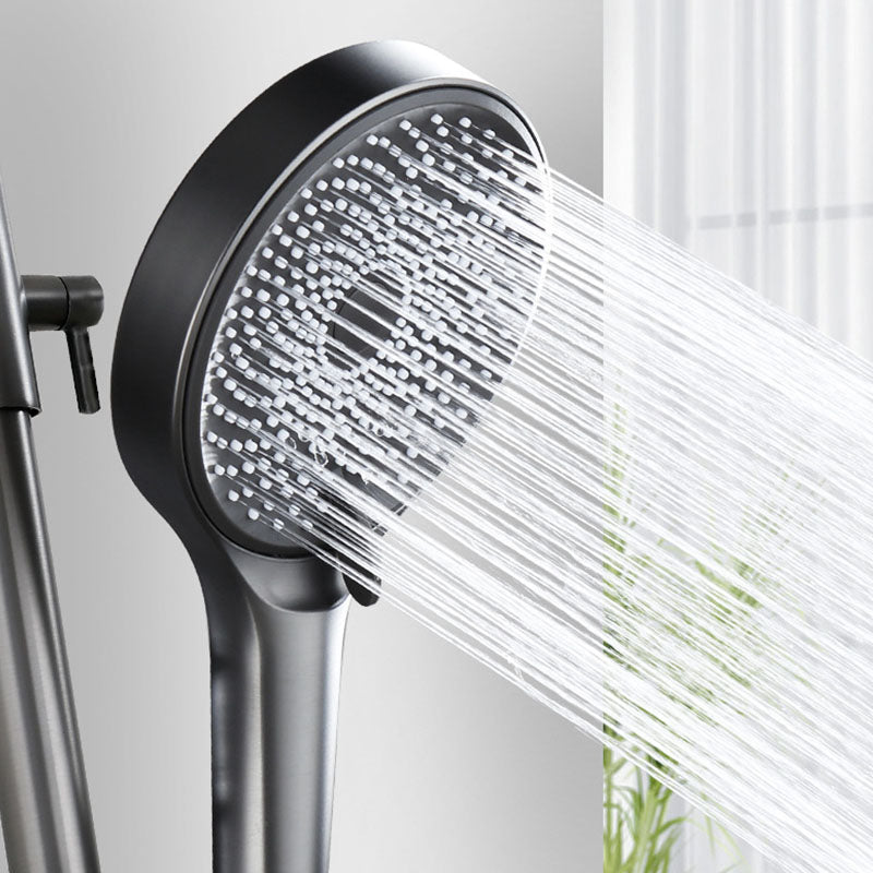 3 Sprays Shower Head Wall-Mount Adjustable Spray Pattern Handheld Shower Head Clearhalo 'Bathroom Remodel & Bathroom Fixtures' 'Home Improvement' 'home_improvement' 'home_improvement_shower_heads' 'Shower Heads' 'shower_heads' 'Showers & Bathtubs Plumbing' 'Showers & Bathtubs' 6942887