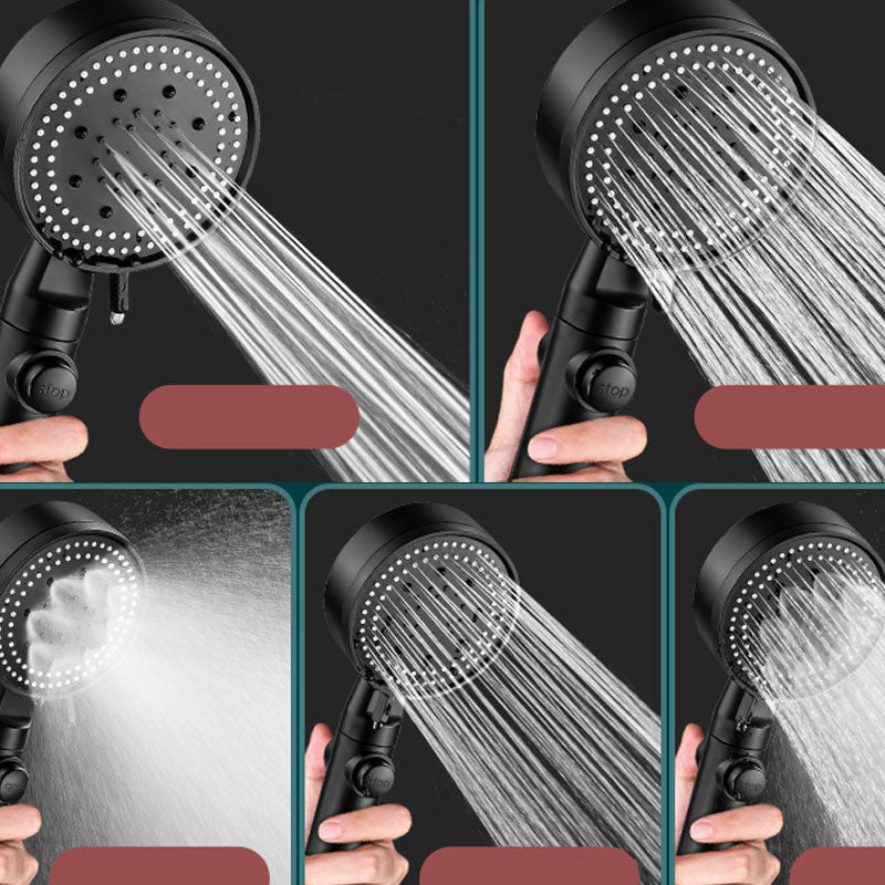 5 Setting Patterns Showerhead Plastic Round Handheld Shower Head Clearhalo 'Bathroom Remodel & Bathroom Fixtures' 'Home Improvement' 'home_improvement' 'home_improvement_shower_heads' 'Shower Heads' 'shower_heads' 'Showers & Bathtubs Plumbing' 'Showers & Bathtubs' 6953367