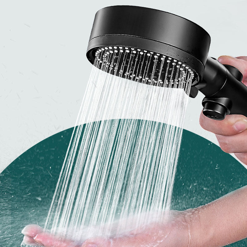 5 Setting Patterns Showerhead Plastic Round Handheld Shower Head Clearhalo 'Bathroom Remodel & Bathroom Fixtures' 'Home Improvement' 'home_improvement' 'home_improvement_shower_heads' 'Shower Heads' 'shower_heads' 'Showers & Bathtubs Plumbing' 'Showers & Bathtubs' 6953373