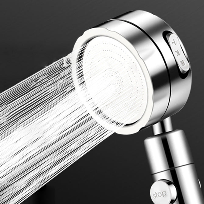 Adjustable Water Flow Shower Head Solid Color 3 Settings Round Handheld Shower Head Clearhalo 'Bathroom Remodel & Bathroom Fixtures' 'Home Improvement' 'home_improvement' 'home_improvement_shower_heads' 'Shower Heads' 'shower_heads' 'Showers & Bathtubs Plumbing' 'Showers & Bathtubs' 6953400