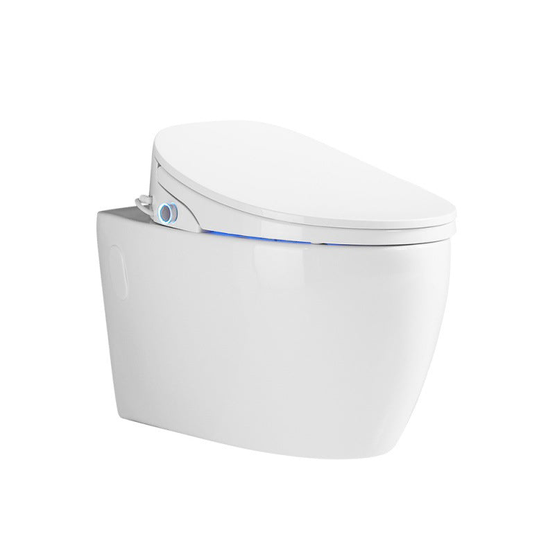 Contemporary One Piece Toilet Bowl Wall Mount Porcelain Urine Toilet Clearhalo 'Bathroom Remodel & Bathroom Fixtures' 'Home Improvement' 'home_improvement' 'home_improvement_toilets' 'Toilets & Bidets' 'Toilets' 6963331