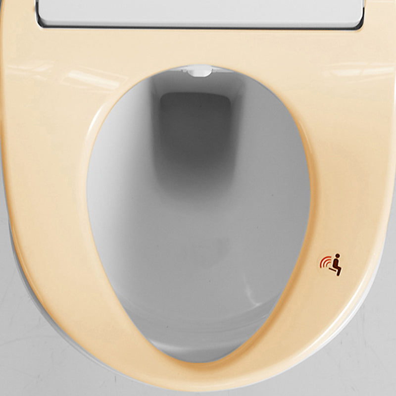 Contemporary One Piece Toilet Bowl Wall Mount Porcelain Urine Toilet Clearhalo 'Bathroom Remodel & Bathroom Fixtures' 'Home Improvement' 'home_improvement' 'home_improvement_toilets' 'Toilets & Bidets' 'Toilets' 6963335