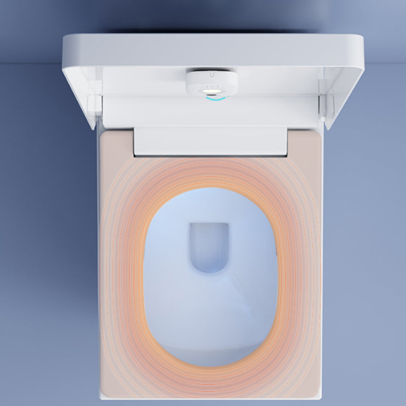 Modern Ceramic Flush Toilet 1 Piece White Toilet Bowl for Bathroom Clearhalo 'Bathroom Remodel & Bathroom Fixtures' 'Home Improvement' 'home_improvement' 'home_improvement_toilets' 'Toilets & Bidets' 'Toilets' 6963388