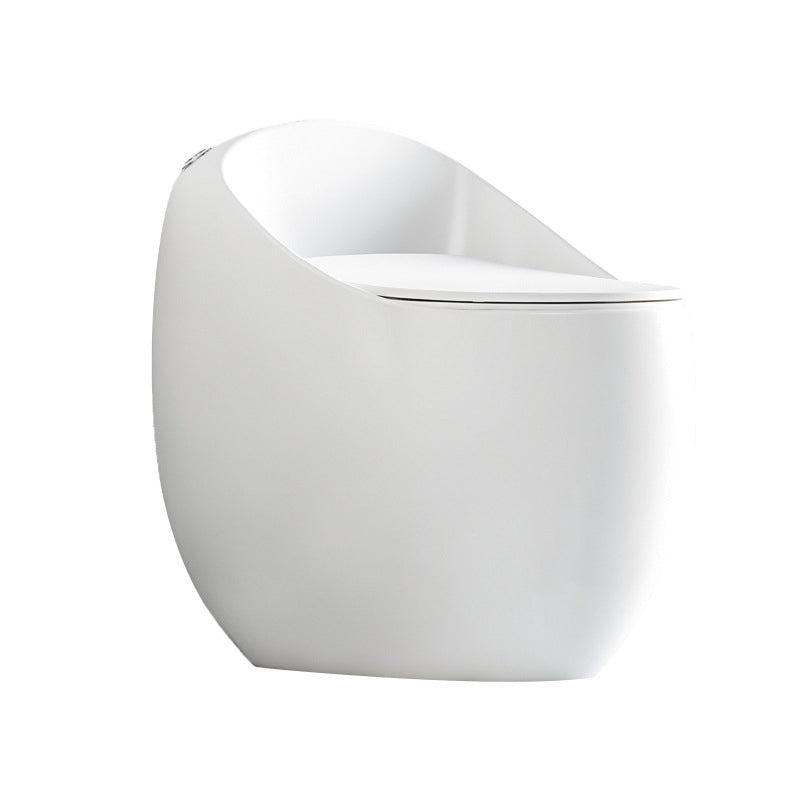 Contemporary 1 Piece Flush Toilet Floor Mounted Toilet Bowl for Bathroom Clearhalo 'Bathroom Remodel & Bathroom Fixtures' 'Home Improvement' 'home_improvement' 'home_improvement_toilets' 'Toilets & Bidets' 'Toilets' 6974037