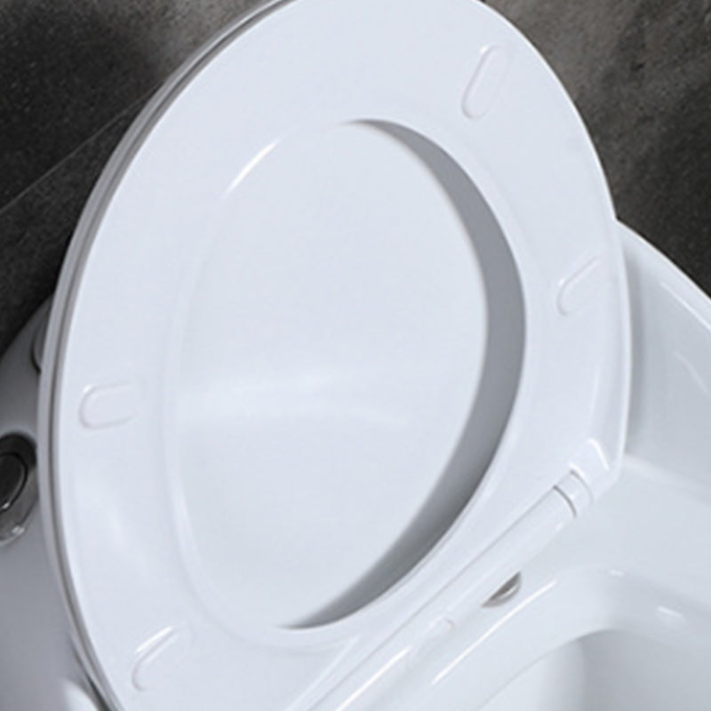 Contemporary 1 Piece Flush Toilet Floor Mounted Toilet Bowl for Bathroom Clearhalo 'Bathroom Remodel & Bathroom Fixtures' 'Home Improvement' 'home_improvement' 'home_improvement_toilets' 'Toilets & Bidets' 'Toilets' 6974043