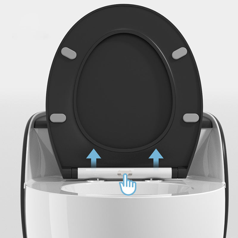 Modern Ceramic Flush Toilet Seat Included Urine Toilet for Bathroom Clearhalo 'Bathroom Remodel & Bathroom Fixtures' 'Home Improvement' 'home_improvement' 'home_improvement_toilets' 'Toilets & Bidets' 'Toilets' 6974140