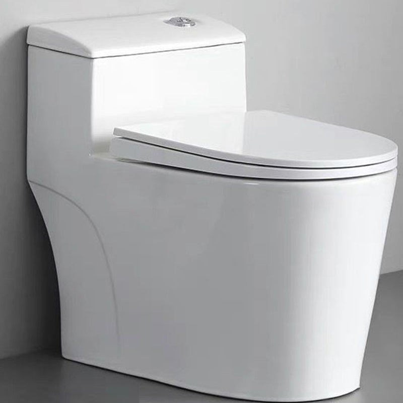 Traditional 1 Piece Flush Toilet Floor Mount Urine Toilet with Seat for Washroom 15"L x 29"W x 25"H 12" Clearhalo 'Bathroom Remodel & Bathroom Fixtures' 'Home Improvement' 'home_improvement' 'home_improvement_toilets' 'Toilets & Bidets' 'Toilets' 6974144