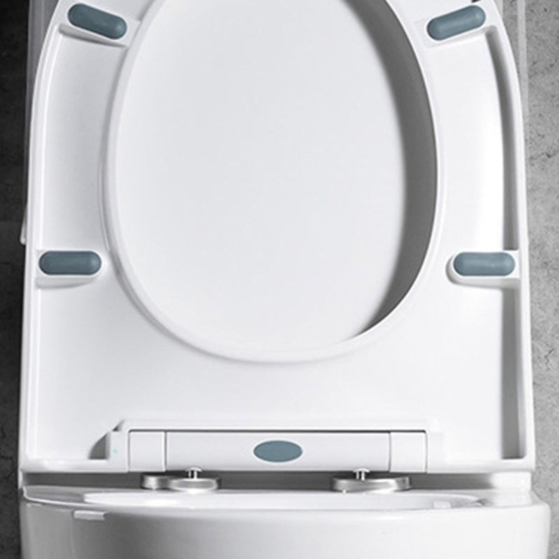 Traditional 1 Piece Flush Toilet Floor Mount Urine Toilet with Seat for Washroom Clearhalo 'Bathroom Remodel & Bathroom Fixtures' 'Home Improvement' 'home_improvement' 'home_improvement_toilets' 'Toilets & Bidets' 'Toilets' 6974157