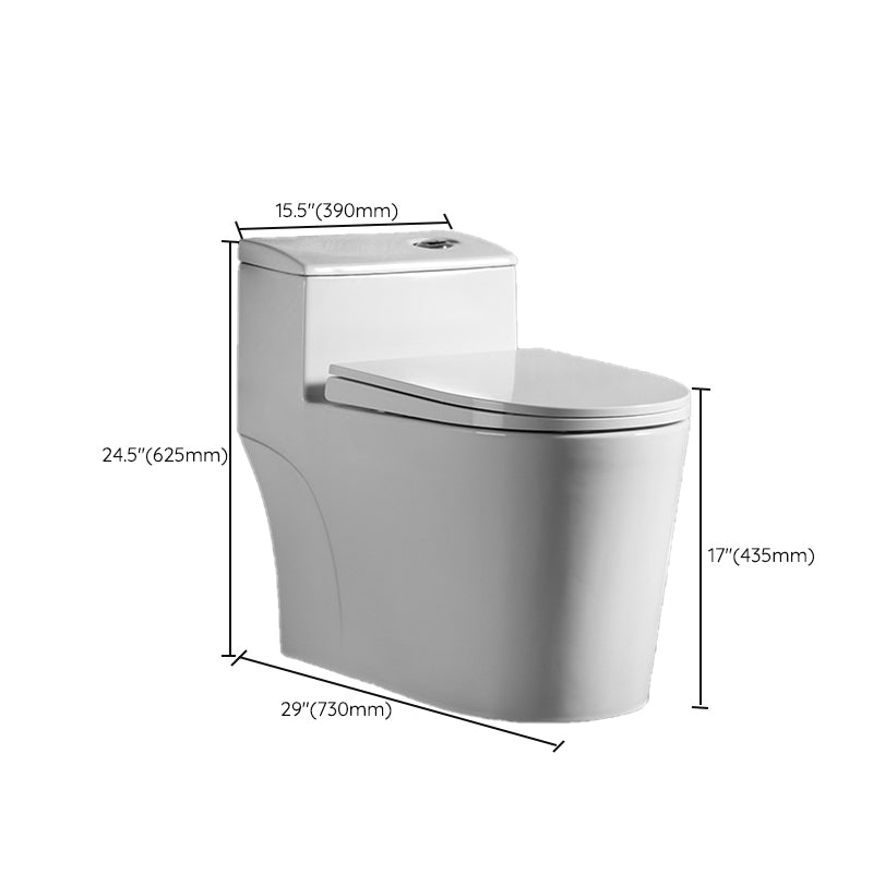 Traditional 1 Piece Flush Toilet Floor Mount Urine Toilet with Seat for Washroom Clearhalo 'Bathroom Remodel & Bathroom Fixtures' 'Home Improvement' 'home_improvement' 'home_improvement_toilets' 'Toilets & Bidets' 'Toilets' 6974163
