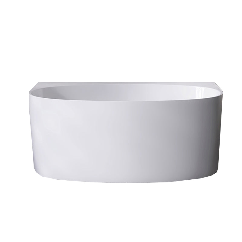 Modern Acrylic Bathtub Center-Front Soaking Bathtub , 22.83-inch Tall Clearhalo 'Bathroom Remodel & Bathroom Fixtures' 'Bathtubs' 'Home Improvement' 'home_improvement' 'home_improvement_bathtubs' 'Showers & Bathtubs' 6974991