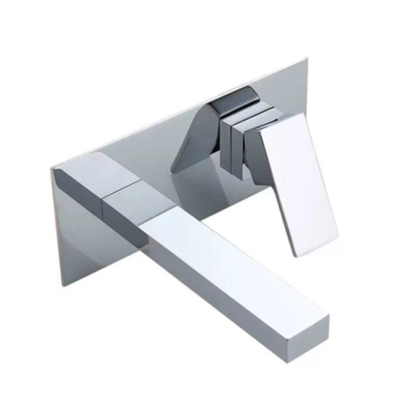 Modern Widespread Sink Faucet Lever Handles Widespread Lavatory Faucet Cromo Moderno Clearhalo 'bathroom_sink_faucets' 'Conjunta de Baño y Conjunta de Grifo' 'Coronamiento de Baño y Dispositivo de Baño' 'Grifo del lavabo del baño' 'Hogar' 'home_improvement' 'home_improvement_bathroom_sink_faucets' 'Mejoras para el hogar' 6976513