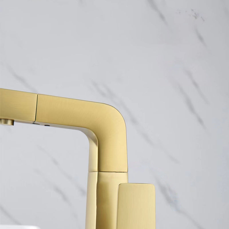 Lever Handles Basin Lavatory Faucet Modern Vanity Sink Faucet Clearhalo 'Bathroom Remodel & Bathroom Fixtures' 'Bathroom Sink Faucets' 'Bathroom Sinks & Faucet Components' 'bathroom_sink_faucets' 'Home Improvement' 'home_improvement' 'home_improvement_bathroom_sink_faucets' 6977688