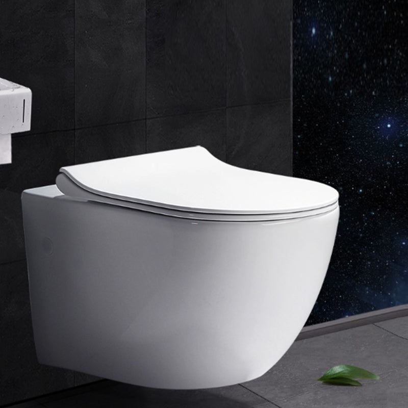 Contemporary One Piece Flush Toilet In-Wall Urine Toilet for Bathroom Clearhalo 'Bathroom Remodel & Bathroom Fixtures' 'Home Improvement' 'home_improvement' 'home_improvement_toilets' 'Toilets & Bidets' 'Toilets' 6980503