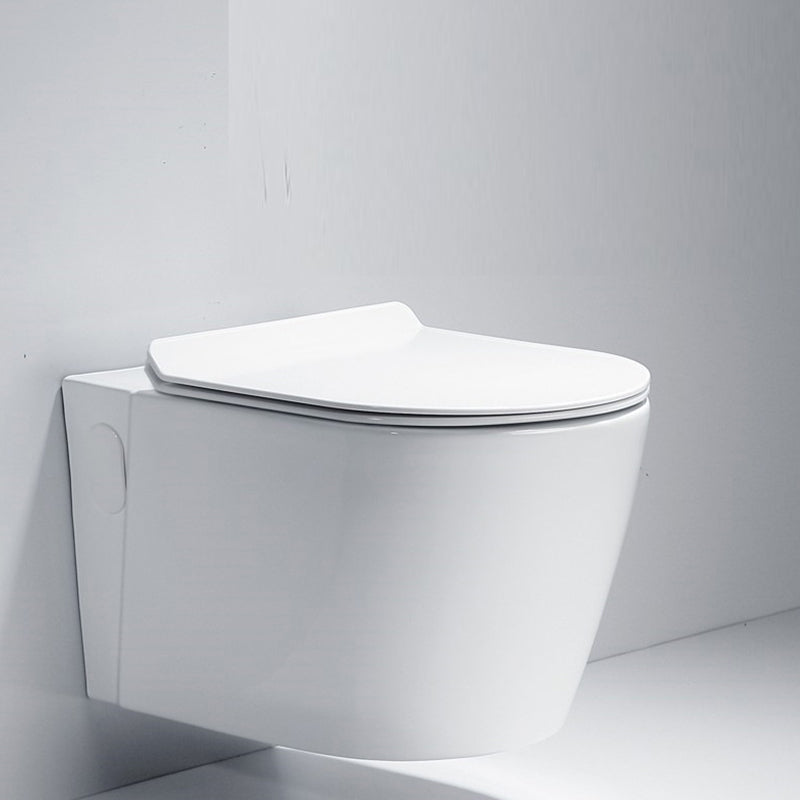 Contemporary One Piece Flush Toilet In-Wall Urine Toilet for Bathroom Clearhalo 'Bathroom Remodel & Bathroom Fixtures' 'Home Improvement' 'home_improvement' 'home_improvement_toilets' 'Toilets & Bidets' 'Toilets' 6980510